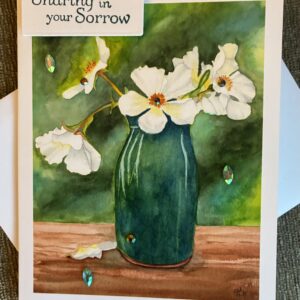 Sharing in your Sorrow note card